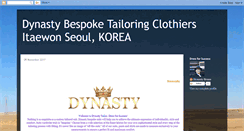 Desktop Screenshot of dynastytailor.com